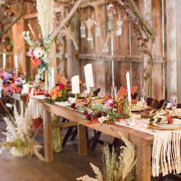 Fall Wedding Decor