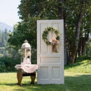 Door Image from rusticweddingchic