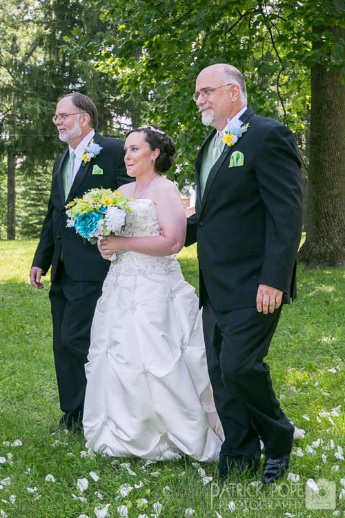  Bride with Both Dads
