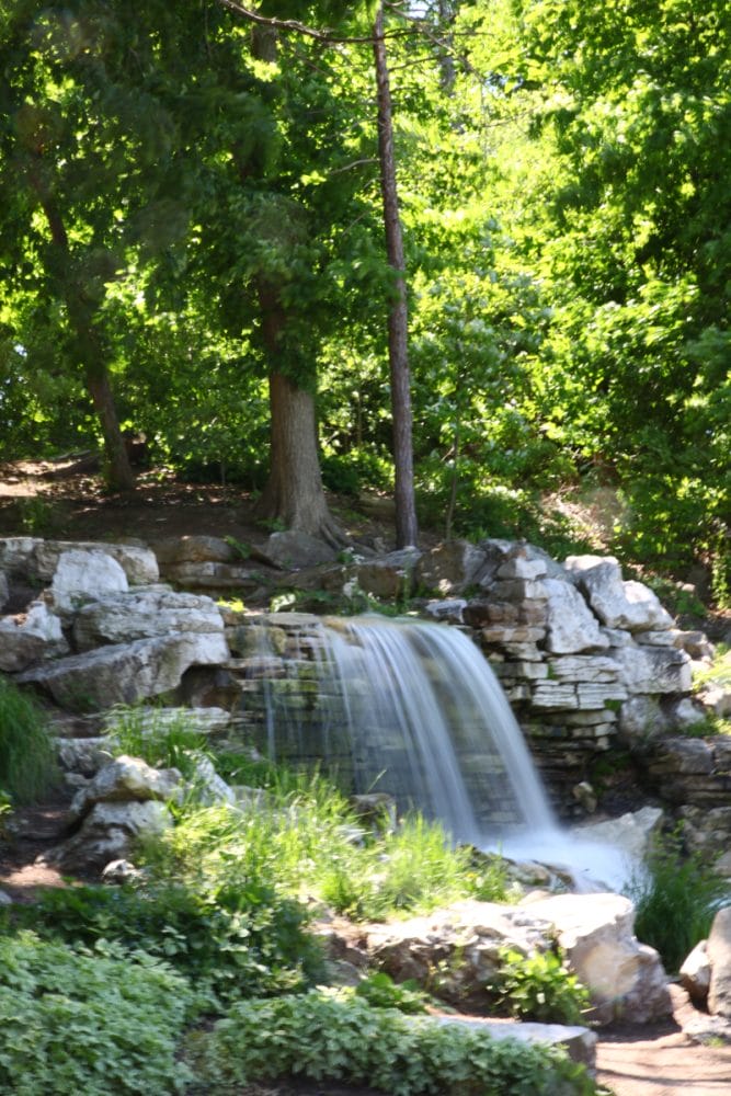 Waterfall in Forest Park off Lagoon Drive