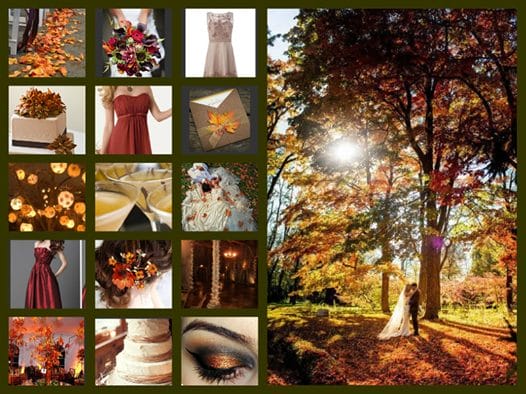 Autumn Wedding Colors