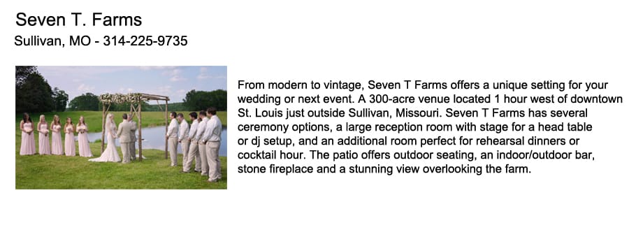 Seven T Farms by BrideStLouis.com