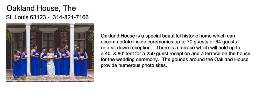 Oakland House by BrideStLouis.com