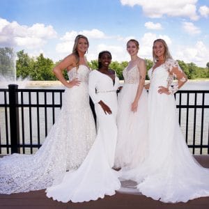 Fashion Models at Water's Edge in St. Peters Missouri