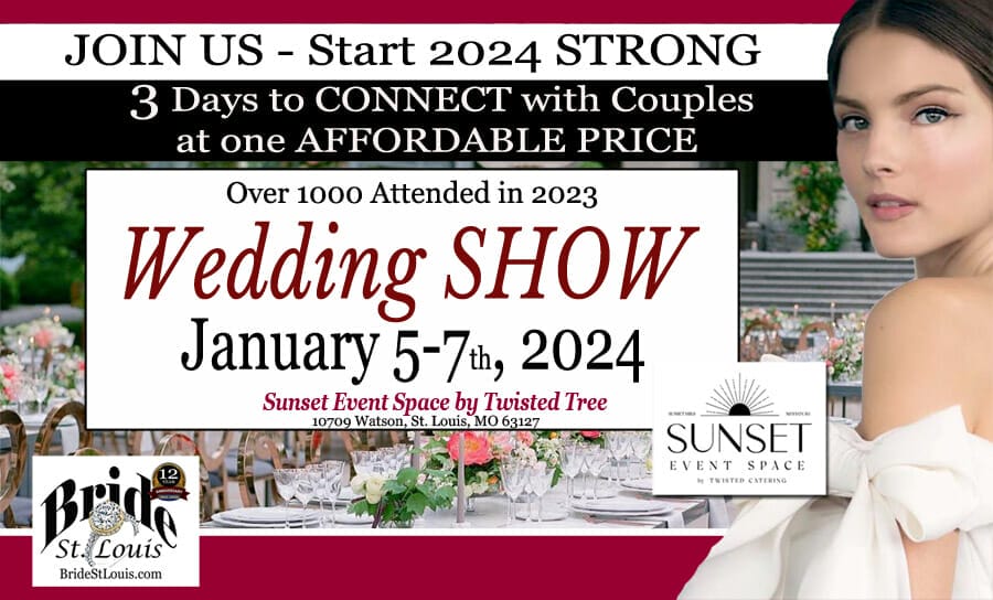 Wedding Show STL Vendor Info Image wb
