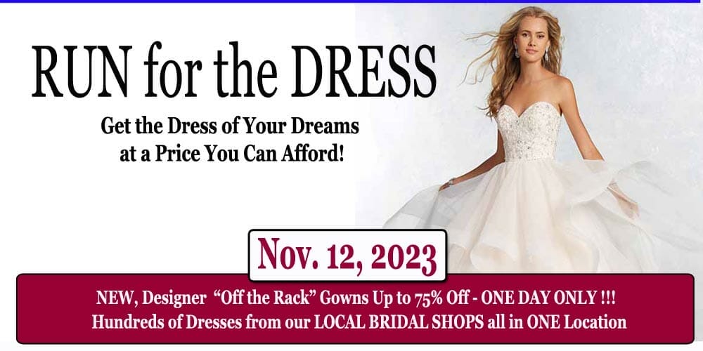 Run for the Dress - Largesst Sale of Off the Rack Dresses