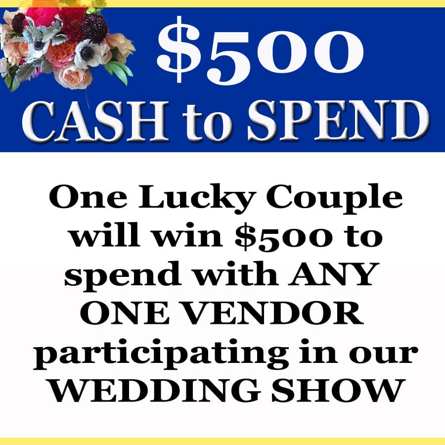 $500 Cash Prize at Central MO Wedding Expo