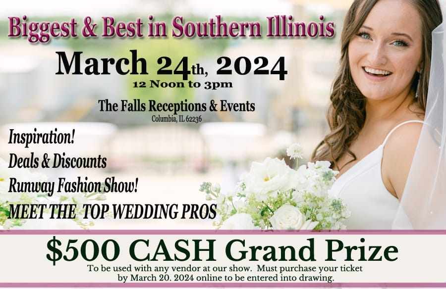 March 24 2024 Wedding Show in Southern Illinois